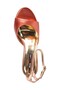 Red Label Casual Flared Ankle Strap Sandals - 4