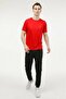 Basic Men's Red Short Sleeve T-shirt - 3