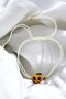 Pumpkin Handmade Glass Murano Anklet Bracelet