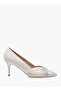 Flora Bella Textured Slip-On Pumps with Stiletto Heels - 3