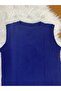 Women's Round Neck Sleeveless O-Sleeve Viscose Badi Tank Top Dark Navy Bodysuit - 3