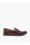 Textured Slip-On Loafers - 3