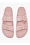 Celeste Women's Buckle Accent Slide Slippers with Slip-On Closure