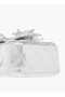 Flora Bella Quilted Crossbody Bag with Button Closure and Chain Strap - W 12 x H 8 x D 5 cm - 6