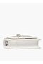 Flora Bella Embellished Crossbody Bag with Button Closure and Chain Strap - W 12 x H 8.5 x D 3 cm - 5