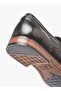 Solid Slip-On Loafers - 5