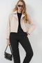 0717 Women's Short Cashmere Jacket - Beige - 2