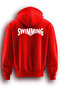 3 Rope Raised Swim Printed Hooded Sweatshirt - Swimu81001 - 2