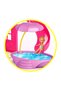 Lola's Holiday House 3 Storeys 4 Rooms Terrace Barbie House with Water Slide Doll House Set Play House - 6