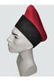 Red Chef and Kitchen Chef Cap with Black Band
