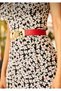 Snap-On Back Elastic Women's Belt Dress Belt Shirt Belt Coat Belt Rhinestone Belt Pants - 2