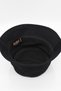 Women's Premium Cotton Black Fisherman Bucket Hat - 2