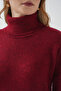 15892 Model Red Knitwear Sweater and Skirt Set - 5