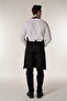 Black Waiter Cafe Restaurant Vest Hanging Apron - 4