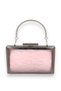 2026 Trend Platinum Wrinkled Patent Leather Evening Dress Bag Stylish Durable Night Women's Wedding Engagement Henna Clutch