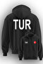 Turkey National Team Printed 3 Threaded Hooded Sweatshirt Hoodie Tur9901