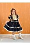 Black Vintage Baby Girl Dress, Birthday, Photo Shoot Dress, Suitable for 0-12 Years Old