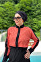 Sports Lycra Full Covered Hijab Swimsuit Nerea 4573 Black
