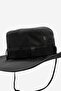 Women's Black Sunscreen Cowboy Safari Hat - 2