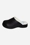 Navy Blue Medical Hospital Kitchen Orthopedic Leather Slippers - 3