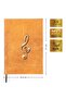 Music Notebook (Keyless dual system) + Multicolor Planner 100% Handmade (A/5) - 6