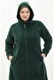 Fleece Cardigan Hooded Araboy Zippered - 6
