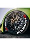3D Tire Lettering White Hankook 4 Pieces 2.5 cm (MADE IN USA) Bombtire® - 7