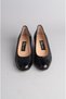 Select 443 genuine leather special production high heel women's shoes (heel height: 3.5cm) black snake - 4