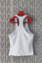 Printed Tank Top Sports Singlet - 2
