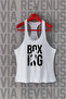 Kick Boxing Printed Tank Top Sports Tank Top