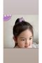 Kuromi Sanrio Kawaii Korean 5-Piece Rubber Bagel Hair Clasp Set Teen Girls Princess Birthday School Gift - 4