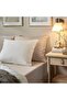 Nattjasmin, Fitted Sheet, Light Beige, 140X200 cm