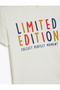 ecru Basic T-Shirt - 3