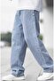 Men's Acid Washed Denim Fabric Trousers Md 120 - 5