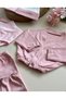 3-Piece 2-Piece Set - Jacket, Pants, and Beret (Pink & Dusty Rose) - 5