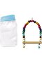 Tulle Cage Tulle XL Size Beaded Swing for Bird Cages