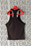 Red Star Printed Tank Top Sports Tank Top - 2