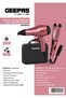 4 In 1 Hair Dressing Set | 2000W |Portable Hair Dryer, Straightener, Curler with Eva Bag |