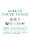 Anti-aging youth toner containing hyaluronic acid - golden youth toner - 6