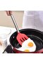 Kitchen Spatula with Stainless Steel Handle |   Service Spatula |   Silicone Spatula Red (Ss-35K) - 2