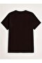 Heart Rhythm 2-Piece Lover Combination Printed Cotton Combed Black T-Shirt - 2