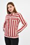 Jacket Coat with Pockets and Buttoned Sleeves and Zipper Detail ( 880124 ) - 4