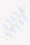 Set of 10 White Recycle Cotton Booties Socks - 2