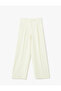 Crepe Fabric High Waist Palazzo Pants with Pockets - 3