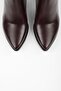Women's Brave Burgundy Leather Heeled Boots - 4