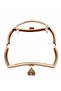 Angel 18 cm Light Gold Color Heart Handle Bag Accessory - Clip and Burs - 2