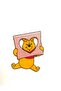 مجموعة رباعية من رقعة Winnie المنسوجة المزخرفة المزخرفة بالحديد - 3