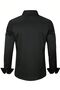 Sports Slimfit Cotton Satin Shiny Fabric Non-Sweat-Absorbing Fabric Seasonal - 4