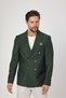 Fatuse Men's Khaki Double Breasted 6 Pieces Metal Buttons 4 Season Blazer Jacket - 4