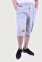 BOY'S SMILING FACE PRINTED SHORTS WITH ELASTIC WAIST - BERMUDA - 3